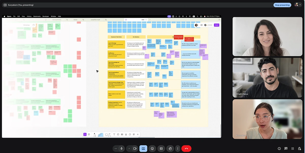 Discovery workshop canvas