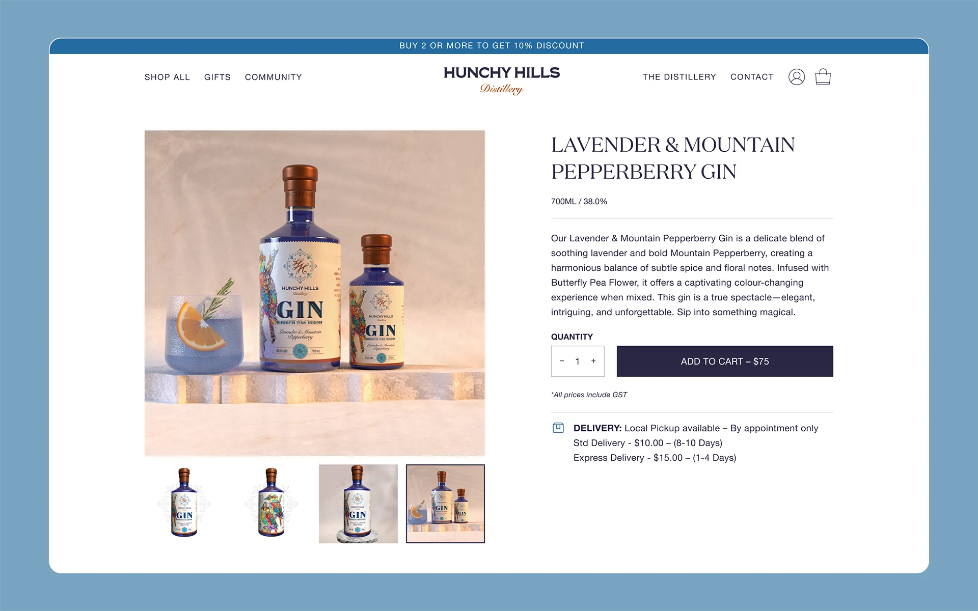 Shopify Product Page Layout